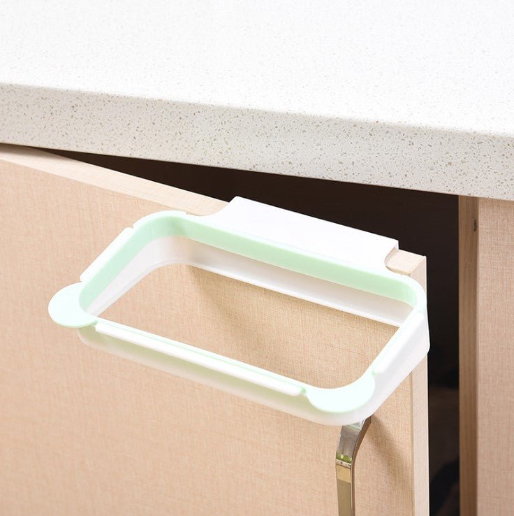 Hanging Trash Can Bag Holder for Cabinet Doors - Smart Home Gadget | Snappy Home
