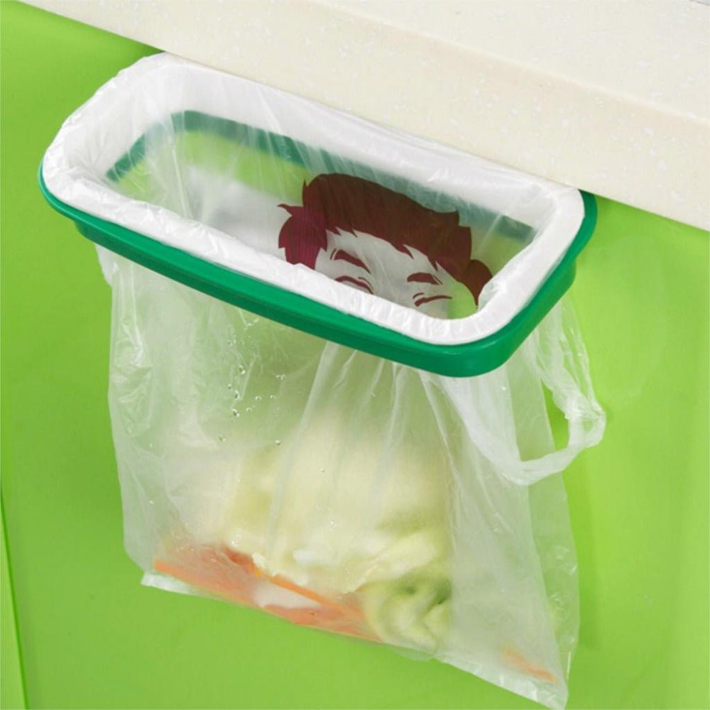 Hanging Trash Can Bag Holder for Cabinet Doors - Smart Home Gadget | Snappy Home