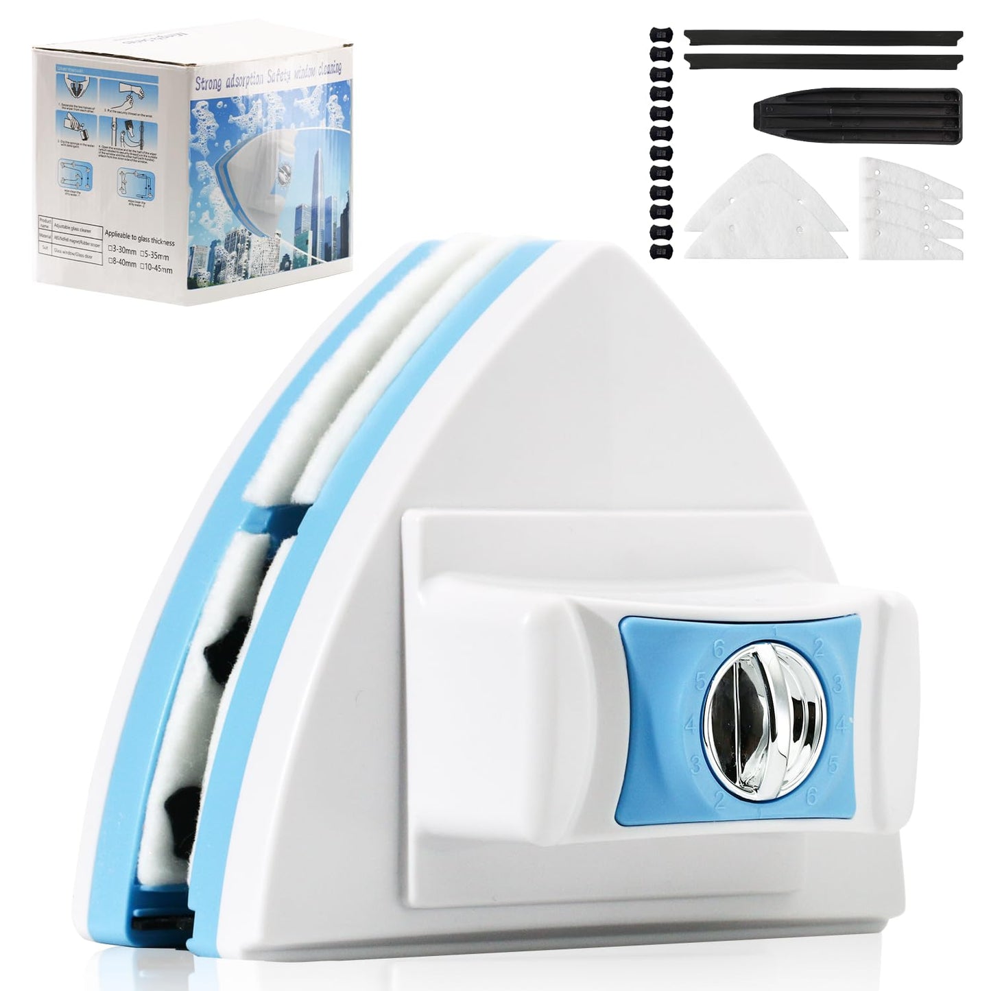 QCBF Dual - Side Magnetic Window Cleaner - Smart Home Gadget | Snappy Home